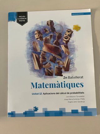 Matemàtiques 2n Batxillerat