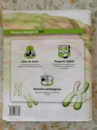 Lote 5 Libros 3 ESO Física, Biología, Geog, Lengua