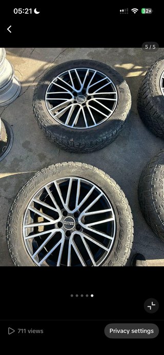 Llantas Range Rover 20 + Neumáticos