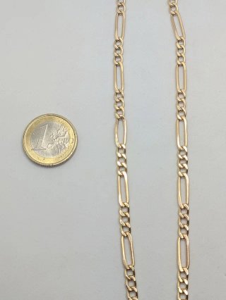 Cadena Figaro Oro 18k 23.92g 53cm