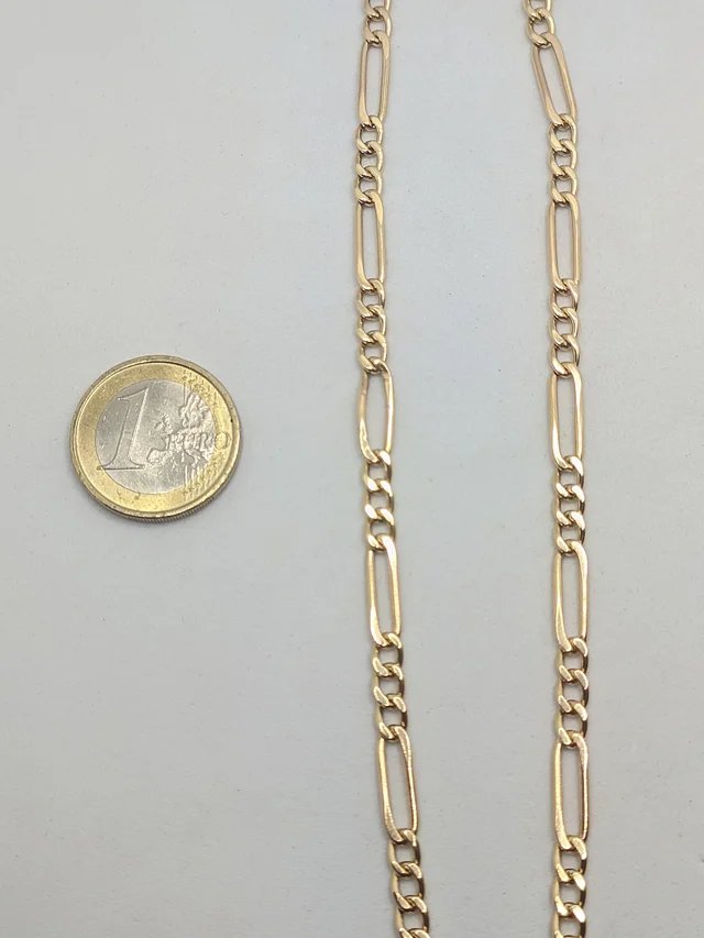 Cadena Figaro Oro 18k 23.92g 53cm