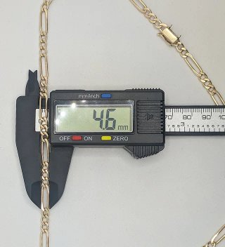 Cadena Figaro Oro 18k 23.92g 53cm