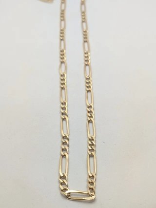 Cadena Figaro Oro 18k 23.92g 53cm