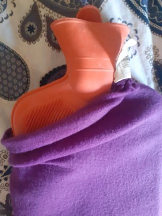 Borsa acqua calda viola