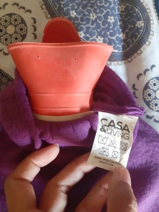 Borsa acqua calda viola