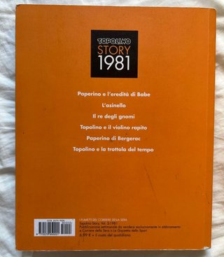 Topolino Story 1981 n2 Disney Gazzetta dello Sport