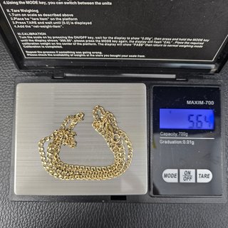 Cadena de Oro 18K, Love, 5,64gr, 52cm