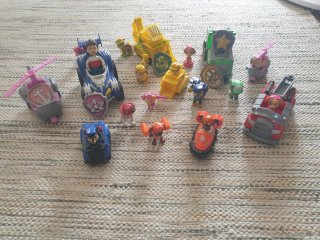 Lote Patrulla Canina Vehículos y Figuras