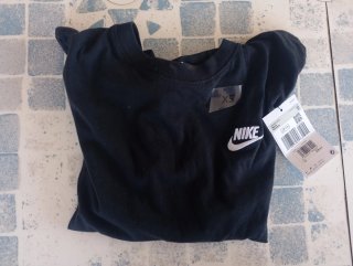 Camiseta Nike Negra Talla XS