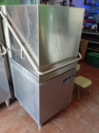Lavavajillas capota industrial acero inoxidable