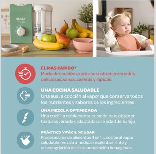 Béaba Babycook EXPRESS Robot de cocina Bebé 4en1