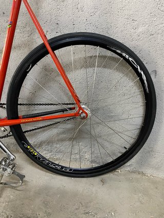 Bicicleta Colnago Piñón Fijo Roja