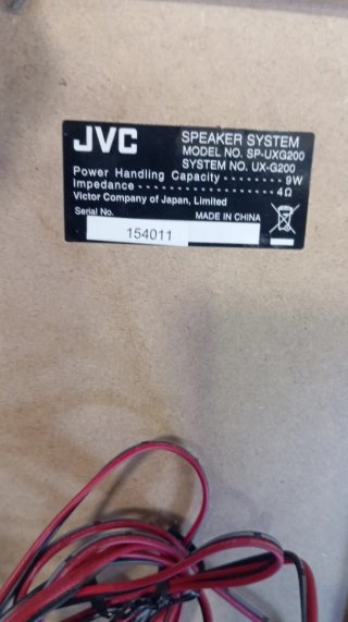 Altavoces JVC Negros