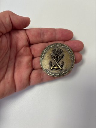 Moneda 475 Aniversario Infantería de Marina