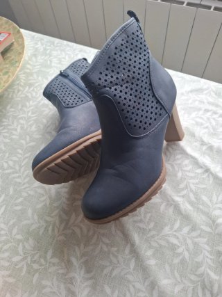 Botas de mujer azul talla 40