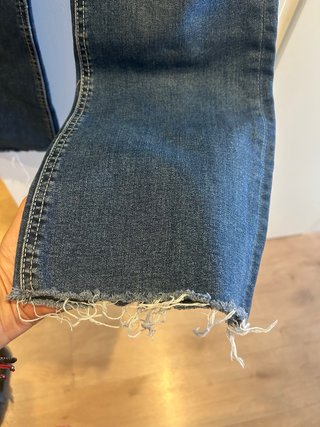 Pantalón vaquero recto azul