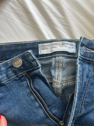 Pantalón vaquero recto azul