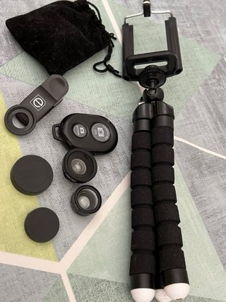 Trípode flexible móvil + Kit accesorios
