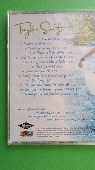 Taylor Swift CD - Album di debutto