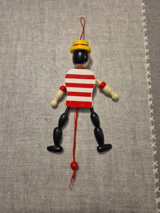 Marioneta de madera Venezia
