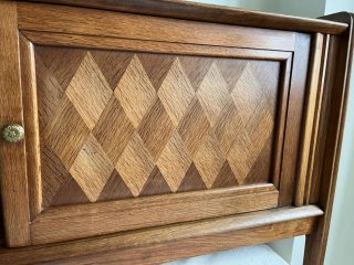 Cabecero de cama francés de madera