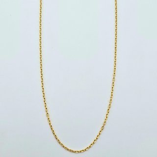 Cadena de Oro 18K, Bilbao fina, 4,16gr, 55cm
