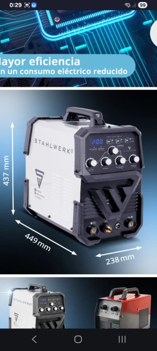 Máquina de Soldar Profesional