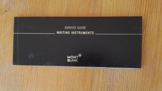 2 Libros Instrucciones Mont Blanc