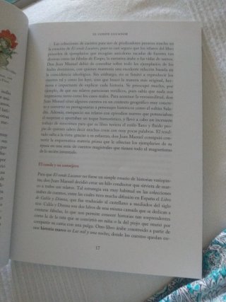 El Conde Lucanor N/c