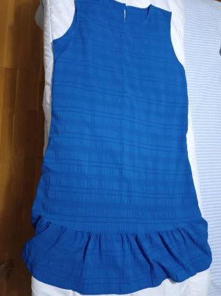 Vestido de verano azul talla M