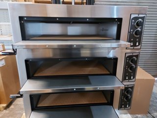HORNO ELECTRICO PARA 1+1+1 PIZZA DE 45 CM