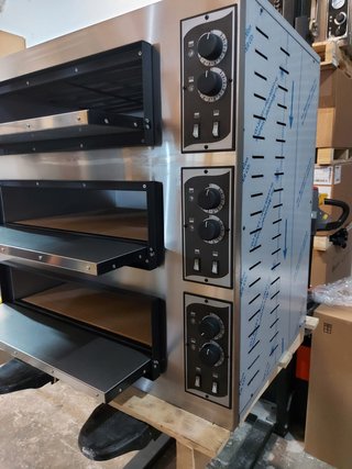 HORNO ELECTRICO PARA 1+1+1 PIZZA DE 45 CM
