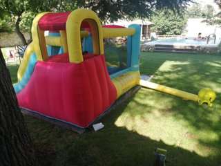 ALQUILER - Castillo hinchable Outsunny con tobogán