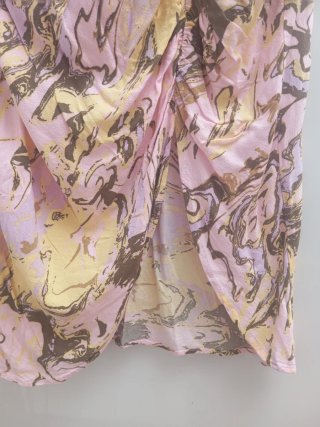 Falda larga Mango estampado