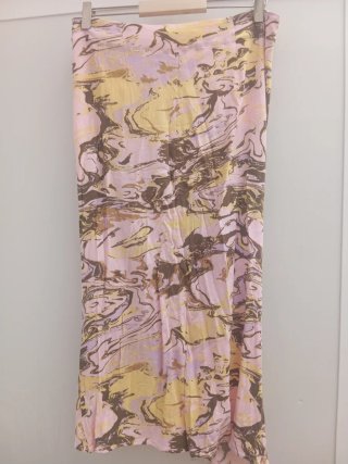 Falda larga Mango estampado