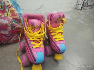 Patines niña Soy Luna Talla 30-31 Ruedas Paralelas