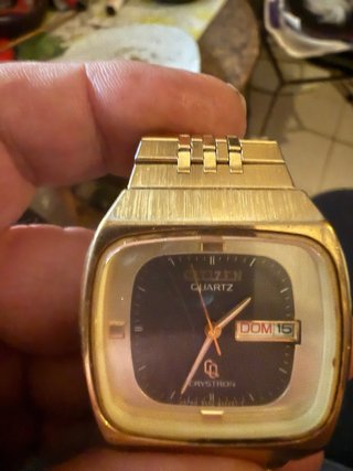 Orologio Citizen Crystron Vintage Schermo TV