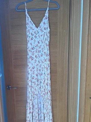 Vestido flores Stradivarius Talla L