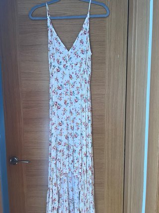 Vestido flores Stradivarius Talla L