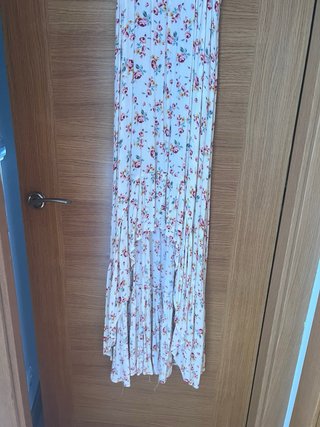 Vestido flores Stradivarius Talla L