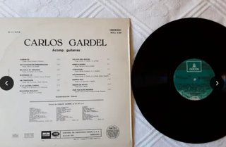 SET 2 DISCOS VINILO DE CARLOS GARDEL