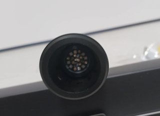 Sable Láser Neopixel Metal Gris