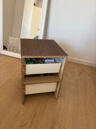 2x Mesita de noche Ikea madera
