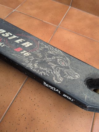 Patinete Scooter Booster Bestial Wolf B16