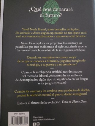 Homo Deus Breve Historia del Manana