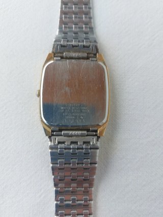 Reloj Seiko Quartz Dorado Años 70