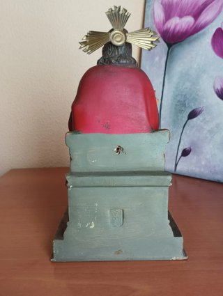Figura Sagrado Corazón de Jesús Vintage