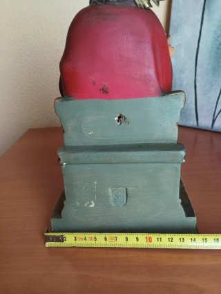 Figura Sagrado Corazón de Jesús Vintage