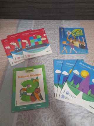 LOTE DE LIBROS 3°PRIMARIA SANTILLANA