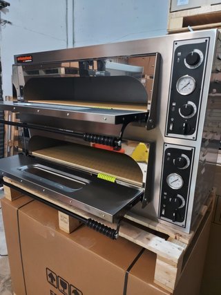 HORNO ELECTRICO PARA 2+2 PIZZAS DE 35 CM